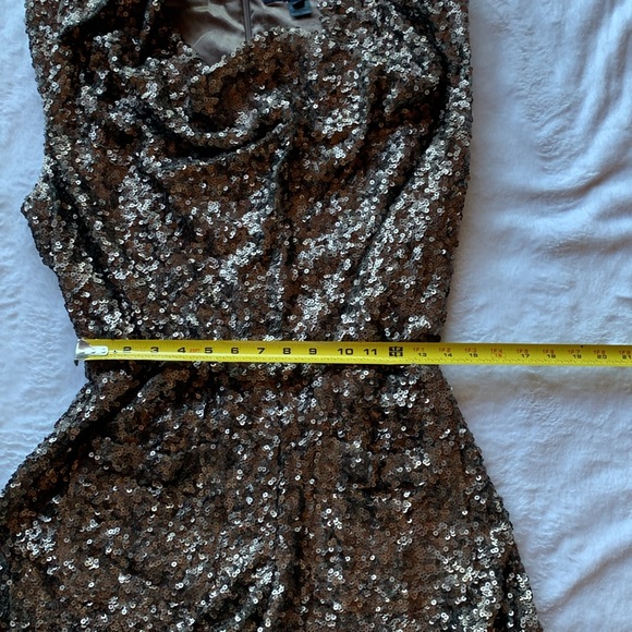 French Connection womens romper sequins party size 10 New Year’s Eve Y2K - Picture 12 of 14